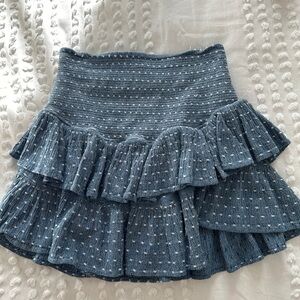 Love shack fancy style skirt